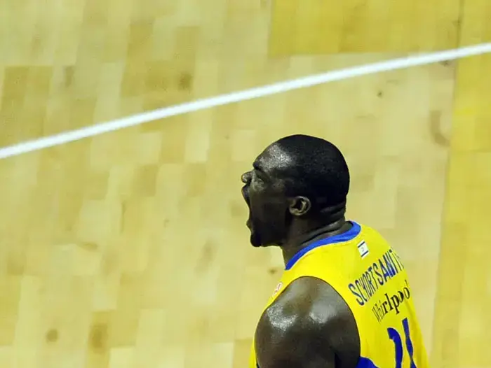 סופוקליס שחורציאניטיס שחקן מכבי תל אביב (AP , manu fernandez) סופוקליס שחורציאניטיס שחקן מכבי תל אביב (AP , manu fernandez)