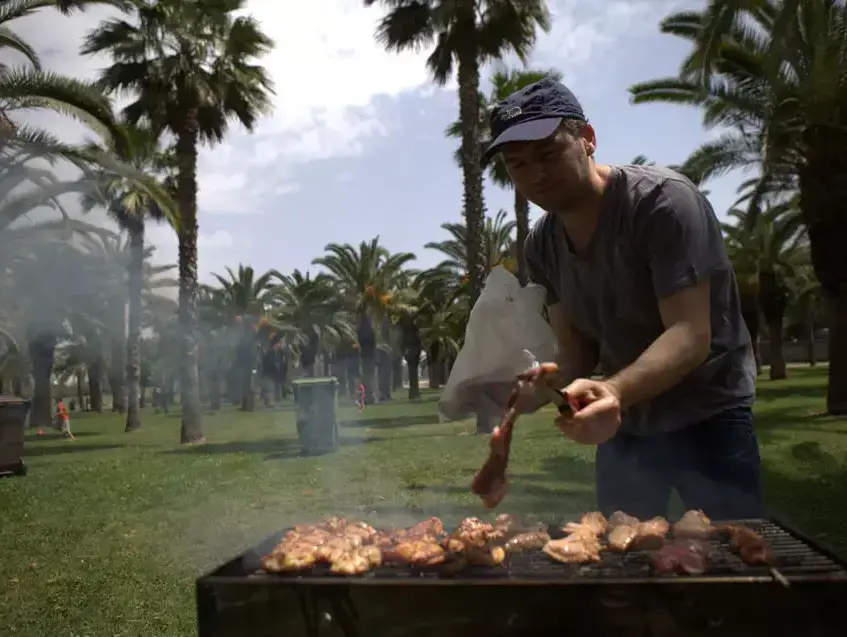 מבלים בחג הפסח בפארק הירקון בתל אביב (דרור עינב) מבלים בחג הפסח בפארק הירקון בתל אביב (דרור עינב)