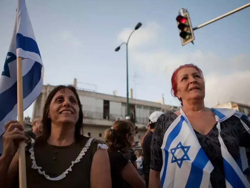 הפגנה נגד המסתננים בתל אביב, מאי 2012 (דרור עינב) הפגנה נגד המסתננים בתל אביב, מאי 2012 (דרור עינב)