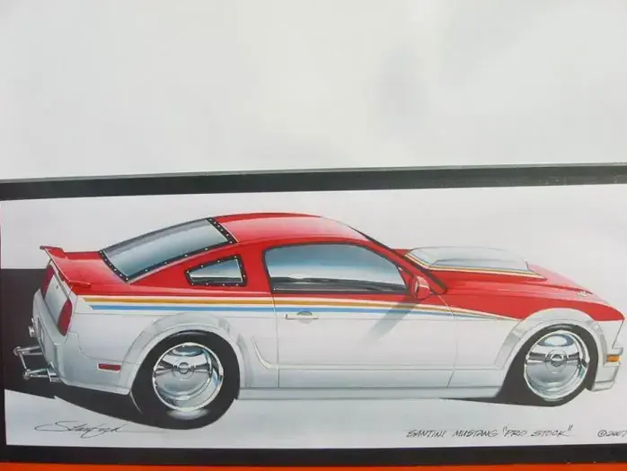 פורד מוסטאנג 2007 בתערוכת SEMA (אתר רשמי) פורד מוסטאנג 2007 בתערוכת SEMA (אתר רשמי)