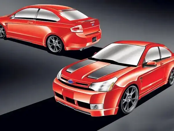 פורד פוקוס 2008 בתערוכת SEMA (אתר רשמי) פורד פוקוס 2008 בתערוכת SEMA (אתר רשמי)