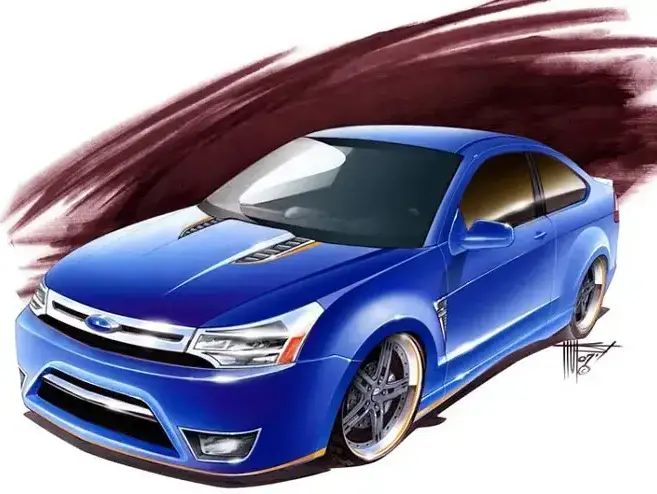 פורד פוקוס 2008 בתערוכת SEMA (אתר רשמי) פורד פוקוס 2008 בתערוכת SEMA (אתר רשמי)