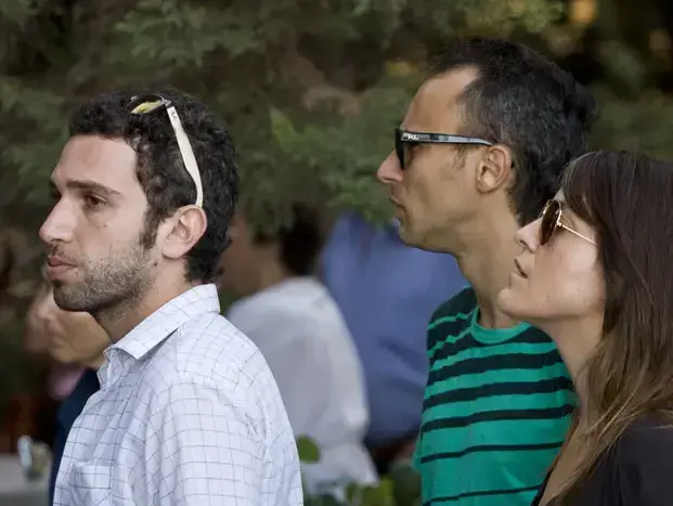 אסף אמדורסקי ושלומי שבן בהלווית עמוס קינן (ניר לנדאו, מערכת וואלה!) אסף אמדורסקי ושלומי שבן בהלווית עמוס קינן (ניר לנדאו, מערכת וואלה!)