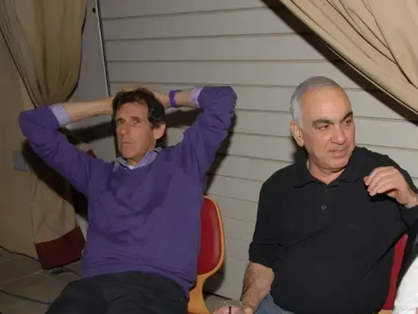 נסים משעל ו דב אייכנוולד (יאן חזן) נסים משעל ו דב אייכנוולד (יאן חזן)