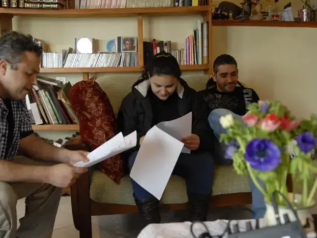 מעיין ומוטי חודדה מצטלמים לקמפיין "מעיין ניקוי שטיחים" (יח"צ , אילן הדר פרסום IMPM) מעיין ומוטי חודדה מצטלמים לקמפיין "מעיין ניקוי שטיחים" (יח"צ , אילן הדר פרסום IMPM)