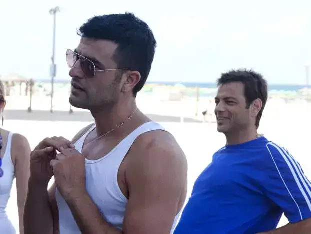 אקי אבני (מימין), עמוס תמם (יח"צ , ערן לם) אקי אבני (מימין), עמוס תמם (יח"צ , ערן לם)
