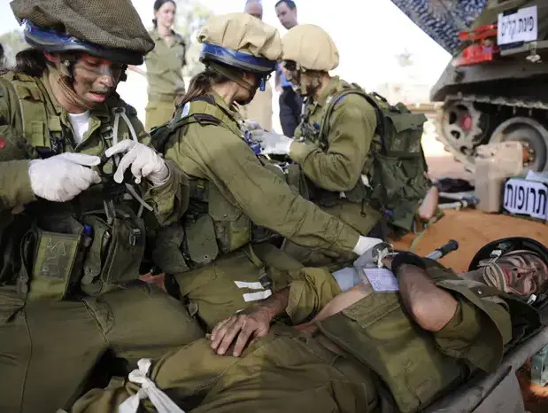 התרגיל המסכם לקורס הרופאים שקיים חיל הרפואה (דובר צה"ל) התרגיל המסכם לקורס הרופאים שקיים חיל הרפואה (דובר צה"ל)