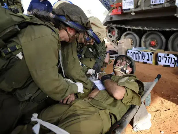 התרגיל המסכם לקורס הרופאים שקיים חיל הרפואה (דובר צה"ל) התרגיל המסכם לקורס הרופאים שקיים חיל הרפואה (דובר צה"ל)