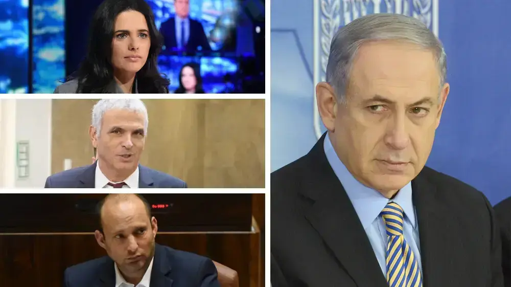 נתניהו שקד כחלון (עיבוד תמונה)