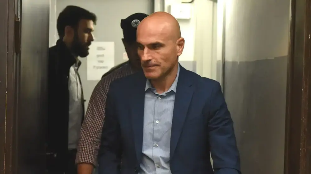 בכיר במערכת המשפט במהלך הארכת מעצרו בבית משפט השלום, ת"א 16 בינואר 2019 (ראובן קסטרו)
