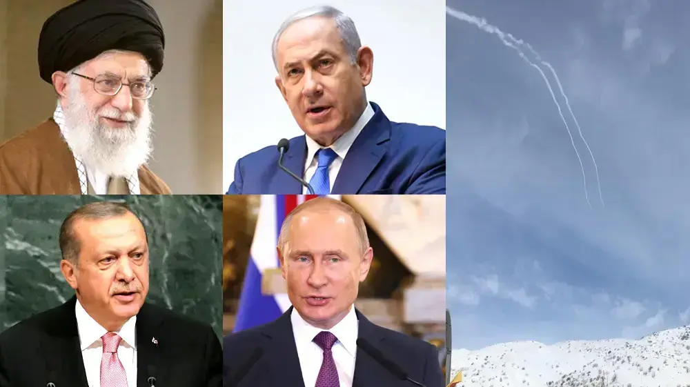 שבילי ירוטים מעל אתר החרמון 20 בינואר 2019 (אתר רשמי , אנשי הדממה)