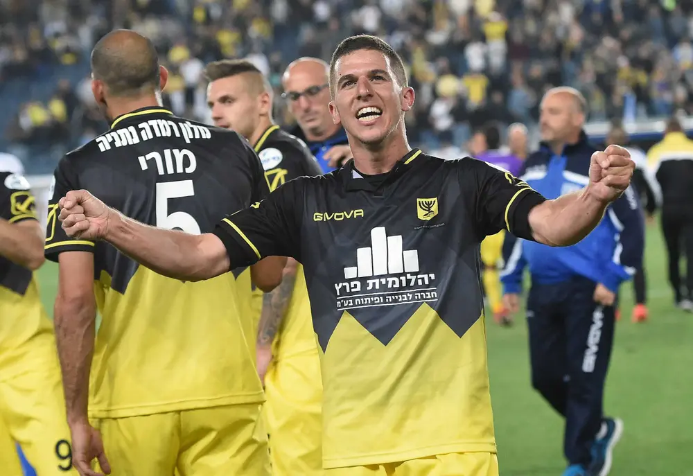שחקן בית"ר ירושלים עידן ורד (ברני ארדוב)