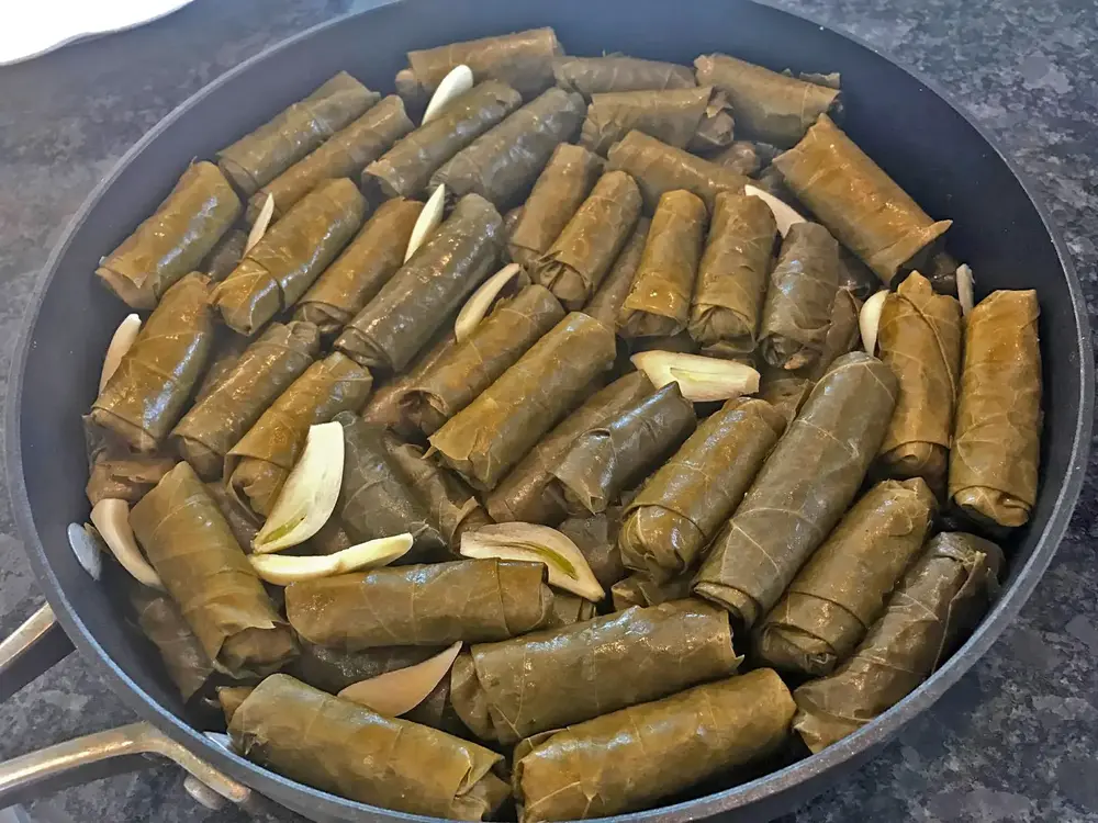 מתכון עלי גפן ממולאים (מערכת וואלה! NEWS , עדי אברהם)