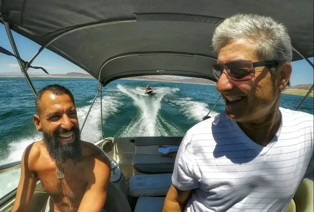 פלג כהן בלאס וגאס (באדיבות המצולמים) פלג כהן בלאס וגאס (באדיבות המצולמים)