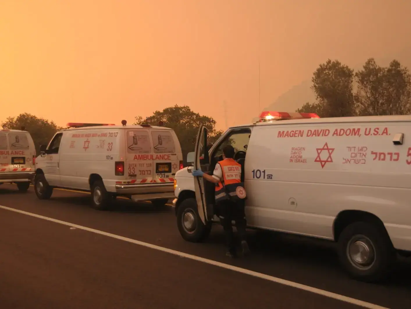 אסון השריפה בכרמל 2 בדצמבר 2010 (יואב איתיאל) אסון השריפה בכרמל 2 בדצמבר 2010 (יואב איתיאל)