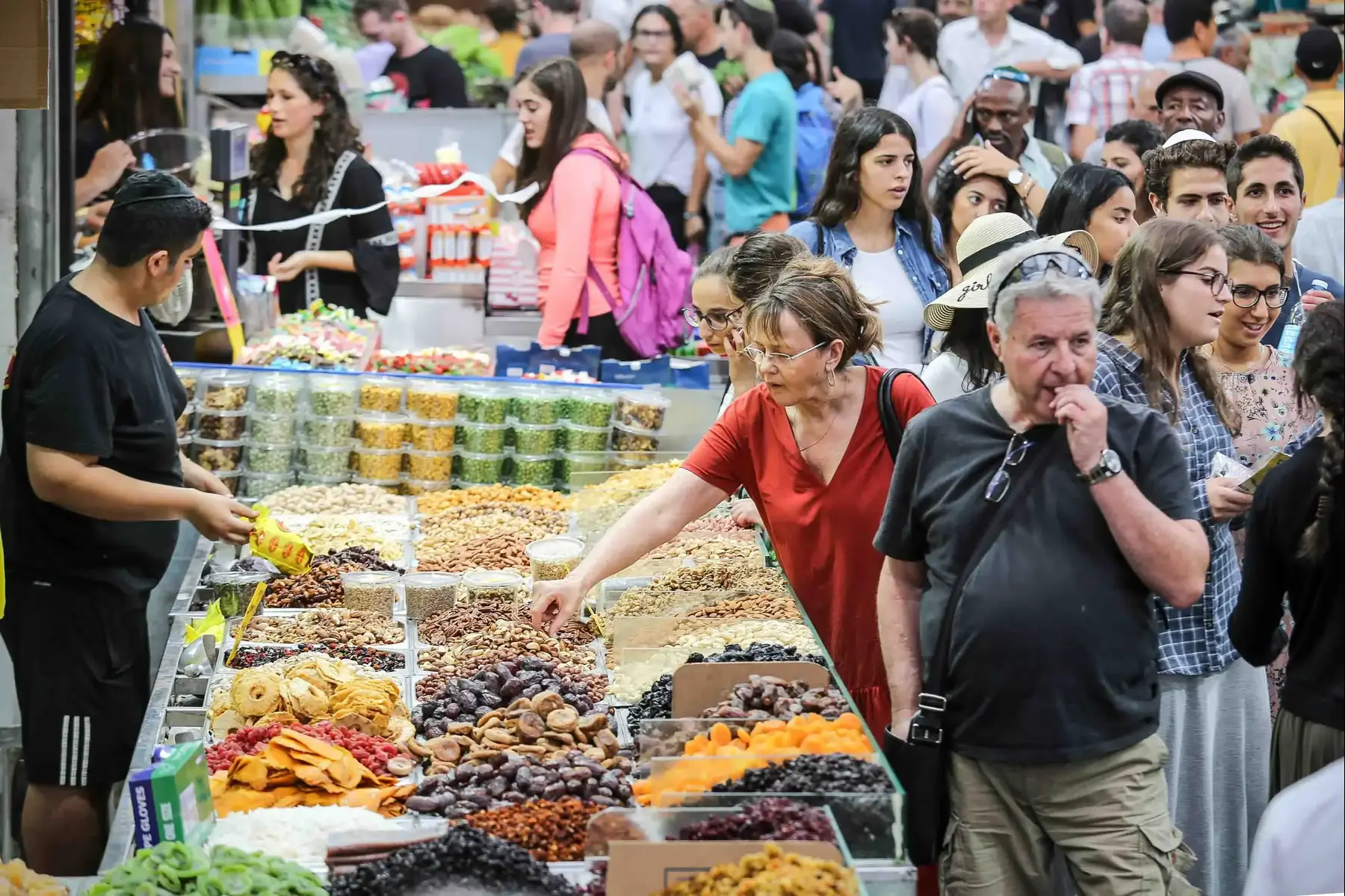 שוק מחנה יהודה בירושלים, ספטמבר 2017 (מערכת וואלה! NEWS , נועם מושקוביץ) שוק מחנה יהודה בירושלים, ספטמבר 2017 (מערכת וואלה! NEWS , נועם מושקוביץ)
