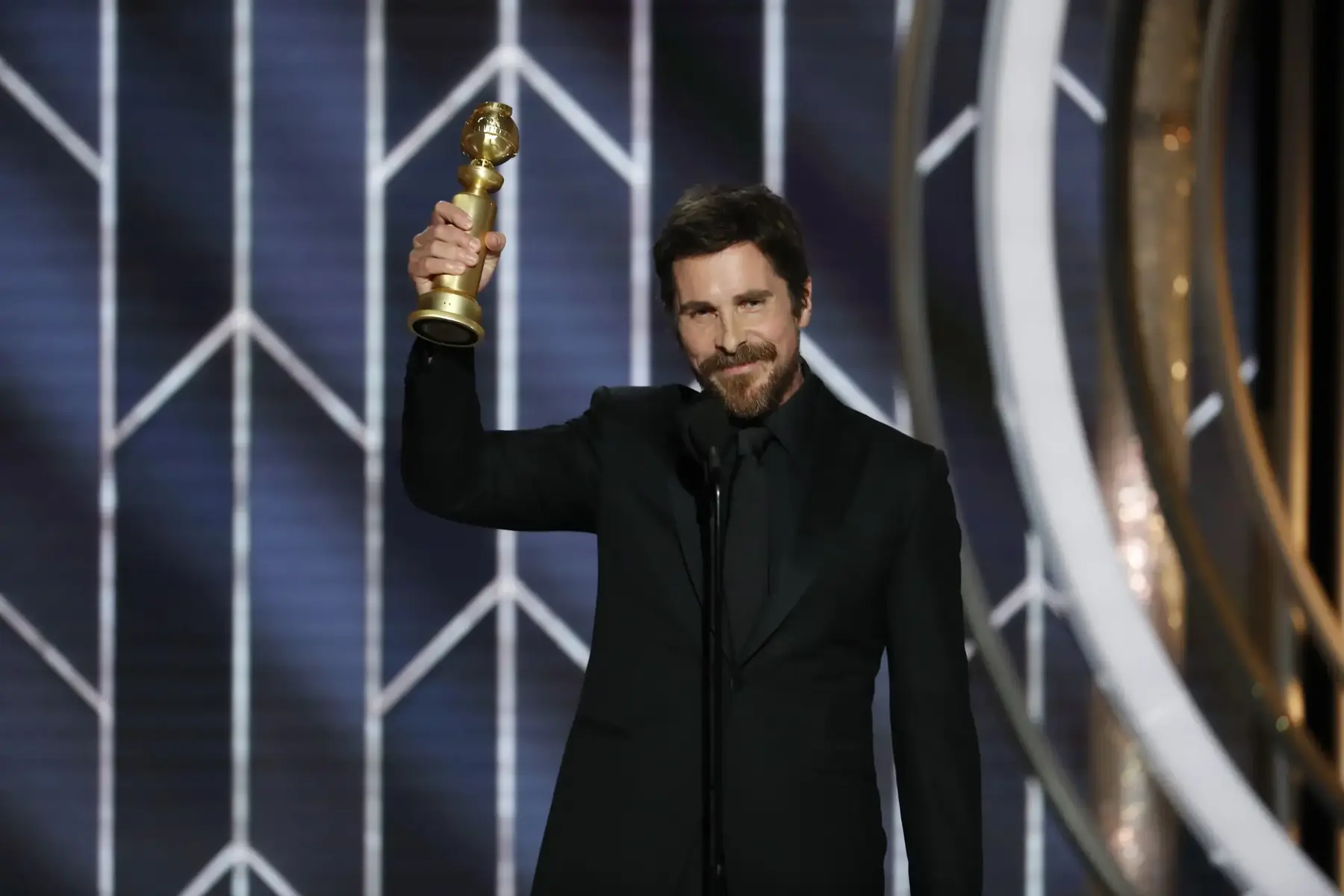כריסטיאן בייל בגלובוס הזהב (GettyImages) כריסטיאן בייל בגלובוס הזהב (GettyImages)