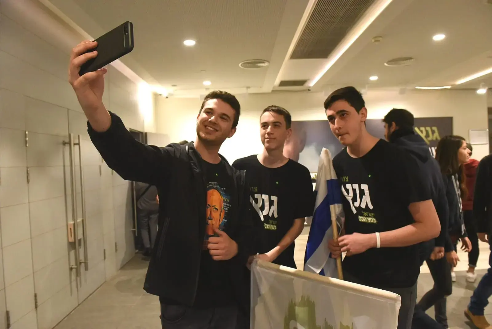 השקת קמפיין חוסן לישראל בראשות בני גנץ, גני התערוכה, תל אביב 29 בינואר 2019 (ראובן קסטרו) השקת קמפיין חוסן לישראל בראשות בני גנץ, גני התערוכה, תל אביב 29 בינואר 2019 (ראובן קסטרו)
