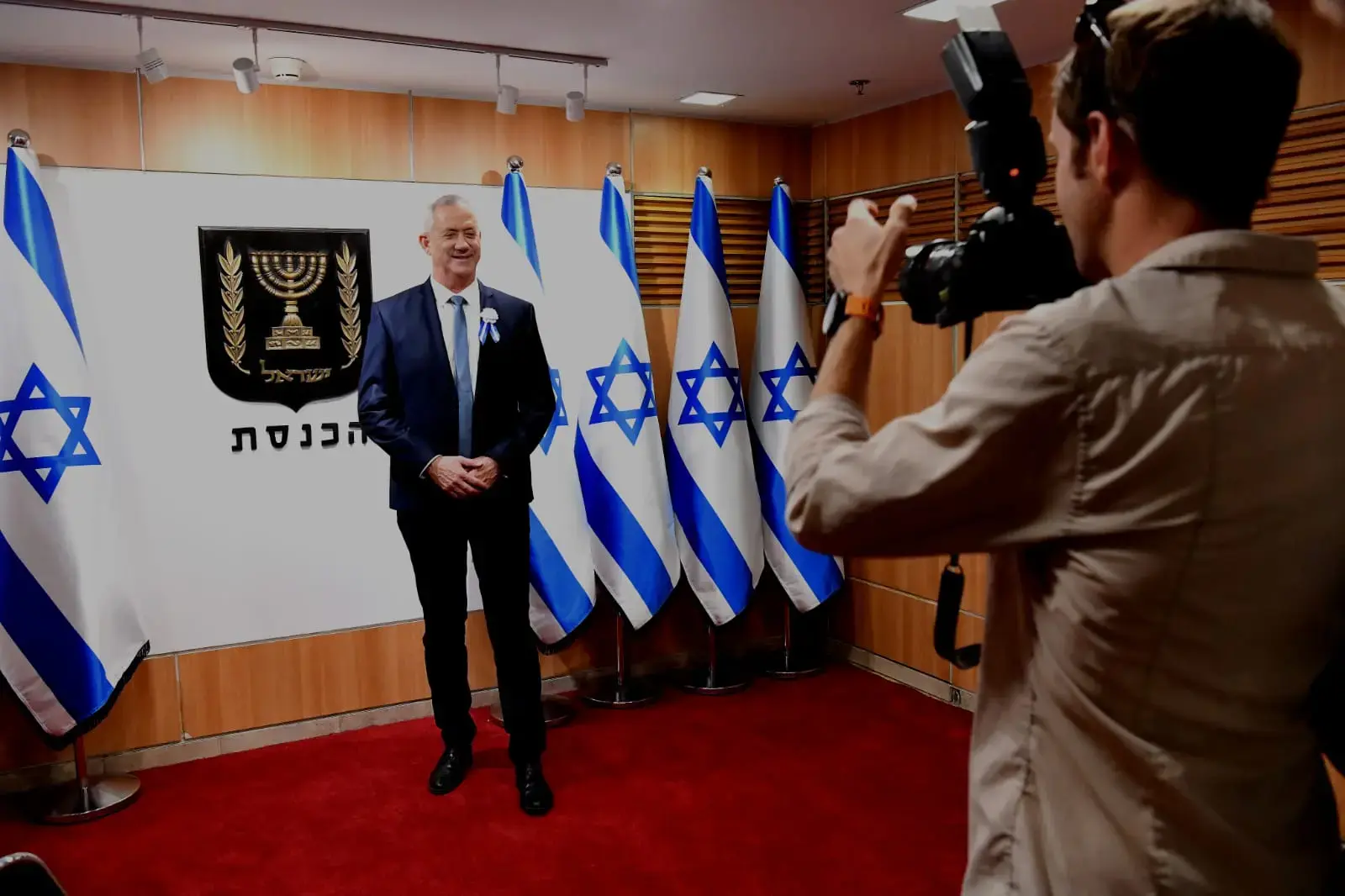 בני גנץ יום השבעת הכנסת , אוקטובר 2019 (ראובן קסטרו) בני גנץ יום השבעת הכנסת , אוקטובר 2019 (ראובן קסטרו)