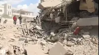 "בדרך לאסון המאה" - עשרות אלפים נמלטו מבתיהם בעקבות תקיפות צבא אסד ורוסיה (רויטרס)