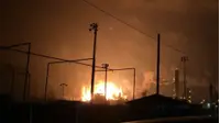 תיעוד: פיצוץ גדול אירע במפעל כימי במחוז ג'פרסון בטקסס (רויטרס) תיעוד: פיצוץ גדול אירע במפעל כימי במחוז ג'פרסון בטקסס (רויטרס)