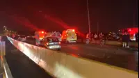 גבר ואישה בני 60 נהרגו
בתאונת דרכים על כביש 4 סמוך ליבנה (אתר רשמי) גבר ואישה בני 60 נהרגו
בתאונת דרכים על כביש 4 סמוך ליבנה (אתר רשמי)