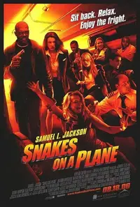 snakes on a plane פוסטר חדש של הסרט עם הנחשים על המטוס