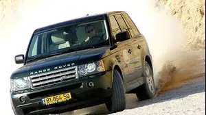 מבחן שטח ריינג' רובר ספורט דיזל (אתר השטח הישראלי , אילן אשל) מבחן שטח ריינג' רובר ספורט דיזל (אתר השטח הישראלי , אילן אשל)