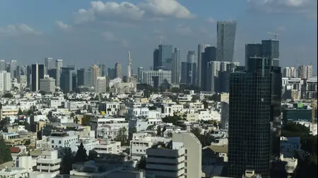 בניינים בתל אביב. מרץ 2017 (ראובן קסטרו)