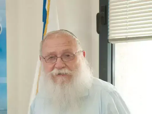 הרב חיים דרוקמן, ראש ישיבת אור עציון, יושב ראש מרכז ישיבות בני עקיבא וחבר ההנהלה הארצית של תנועת בני עקיבא (עומר מירון)
