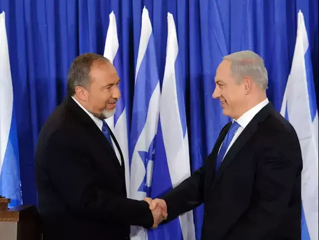 נתניהו וליברמן רצים יחד: "כוח להנהיג" (גדעון צנטנר)