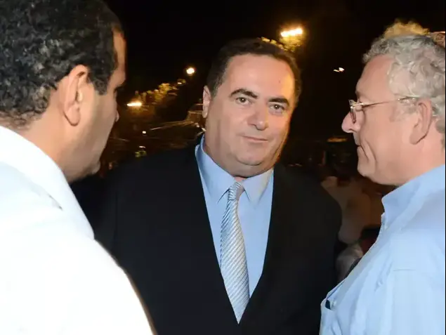 ישראל כץ בחתונתם של ציפי חוטובלי ואור אלון. מאי 2013 (ניב אהרונסון)