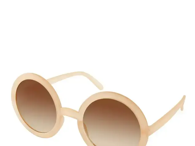 משקפיים עגולים בצבע ניוד של ASOS (אתר רשמי , www.asos.com)