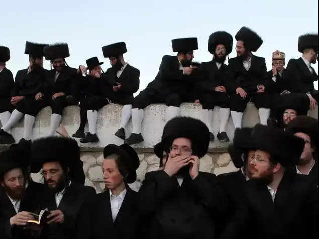 חתונת נכדת האדמו"ר מבעלז (יח"צ , בחדרי חרדים)