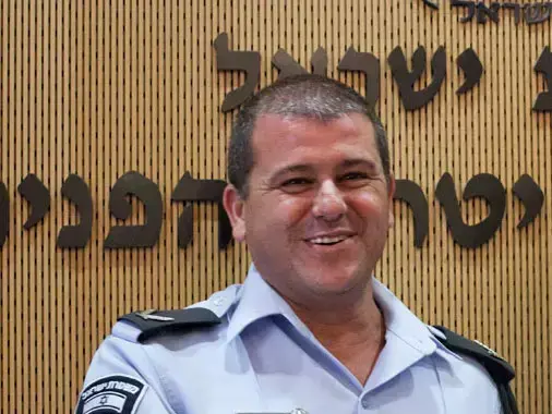 משה אדרי, מפקד מחוז ירושלים. יולי 2015 (טלי מאייר)