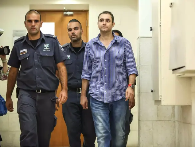 גזר דין לערן מלכה, בית משפט מחוזי ירושלים. ספטמבר 2015 (נועם מושקוביץ)