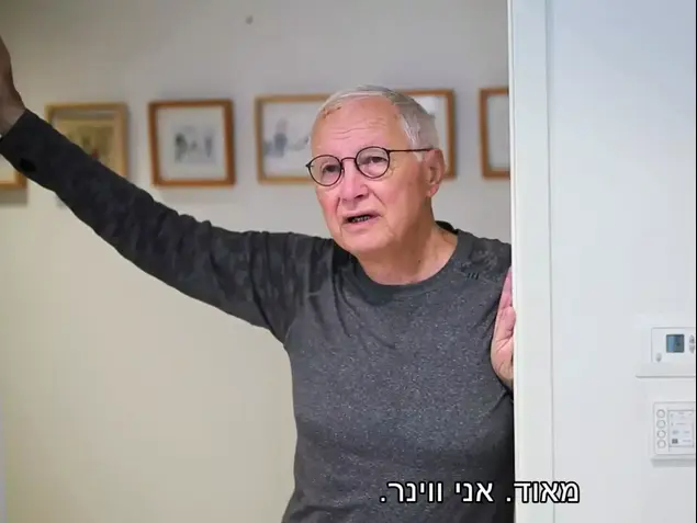 עדות מקומית – ראובן אדלר בעובדה (צילום מסך , צילום: דניאל בר און ובן שני)
