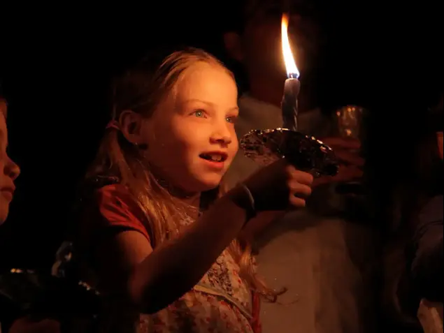 טקס הבדלה בין יום הזיכרון ליום העצמאות (יח"צ)