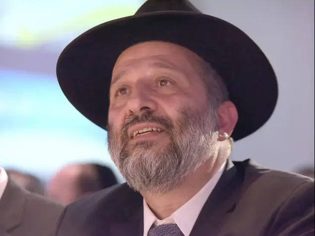 שר הפנים אריה דרעי בוועידת המודיע בנושא כלכלה ועסקים, 20 בנובמבר 2016 (ניב אהרונסון)