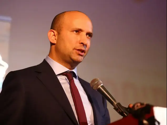 שר החינוך נפתלי בנט בכנס שדרות לחברה וכלכלה, סינמטק שדרות. נובמבר 2016 (לירון מולדובן)