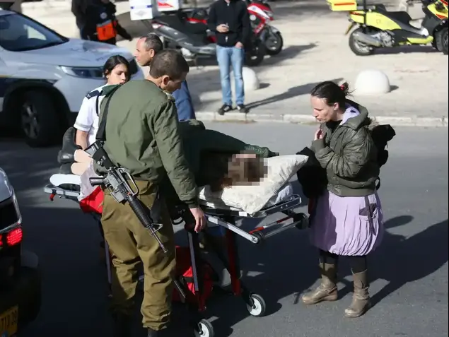 פיגוע דריסה בשכונת ארמון הנציב בירושלים, 8 בינואר 2017 (נועם מושקוביץ)