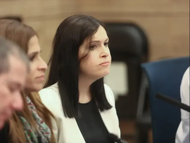 ח"כ קארין אלהרר, הוועדה לביקורת המדינה. הכנסת, 24 בינואר 2017 (נועם מושקוביץ)