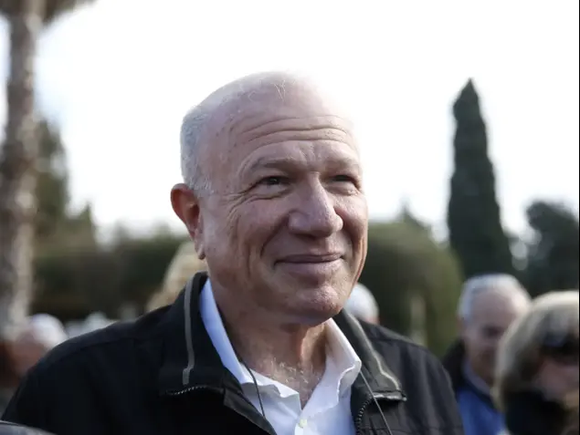 הלויתו של יצחק לבני 13.2.2017 בבית העלמין בקרית שאול (מגד גוזני)