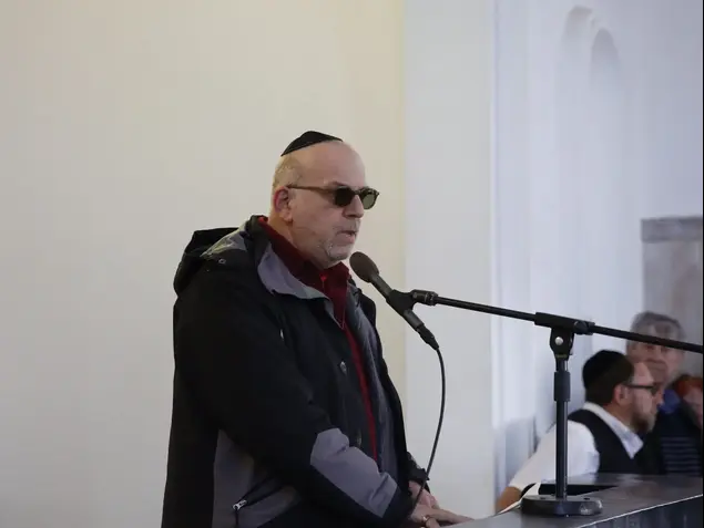 הלויתו של יצחק לבני 13.2.2017 בבית העלמין בקרית שאול (מגד גוזני)