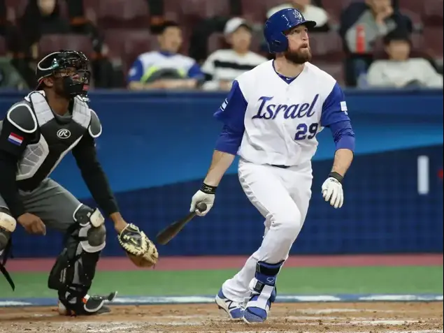 אייק דייויס נבחרת ישראל בבייסבול (GettyImages , Chung Sung-Jun)