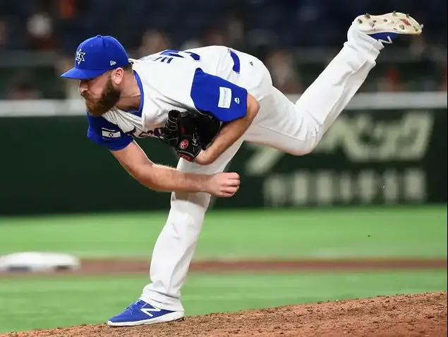 טיילר הרון נבחרת ישראל בבייסבול (GettyImages , Matt Roberts)