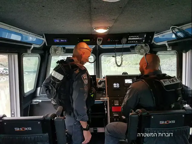 היום השישי לחיפושים אחר הנעדרים בכנרת, 17 באפריל (יח"צ , דוברות המשטרה)