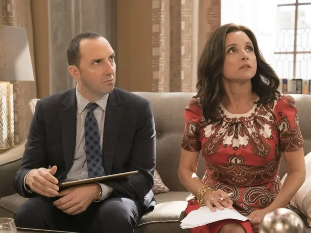 Veep עונה 6, ג'וליה לואי-דרייפוס, טוני הייל, אנה קלמסקי, ריד סקוט, סם ריצ'רדסון (יח"צ)