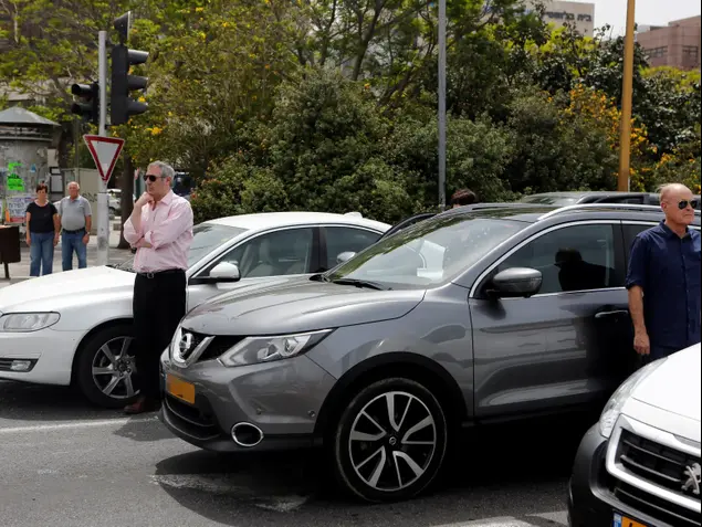 עמידת דום, יום הזיכרון לחללי מערכות צה"ל 1 במאי 2017 (רויטרס)