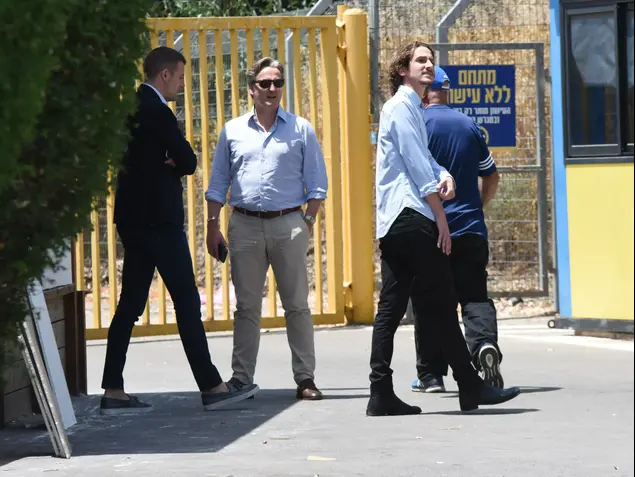 אורחים אימון מכבי תל אביב (יוסי ציפקיס)